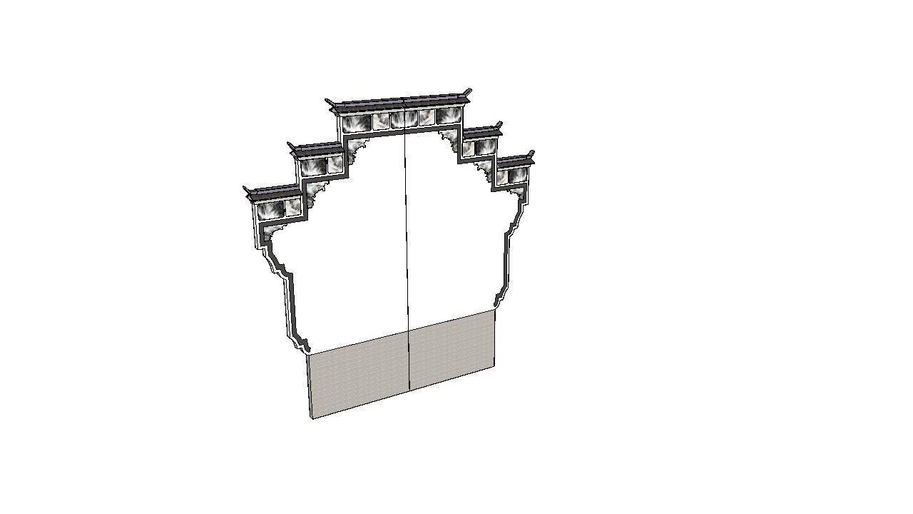 Sketchup��ͼ��ʦSKP��ͷǽ 4.png