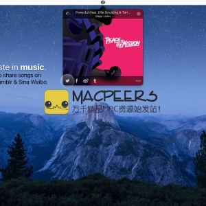 Share Tunes 2.1.2 for mac 分享正在听的歌