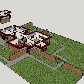 ʦƷsketchupģBrickCountryHouse