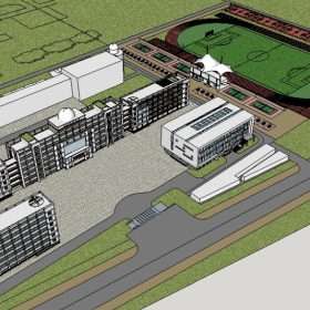 ��ͼ��ʦSketchup������ģ��20221115����ĳ��ѧ��ϸ�滮���392