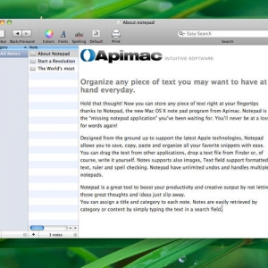 Apimac Notepad 9.9.3 Mac 记事本工具