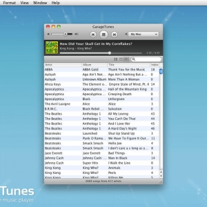 GarageTunes 1.2 Mac 协同音乐播放器