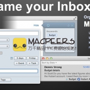 MailTags for mac 4.2.6 添加标签在的电子邮件