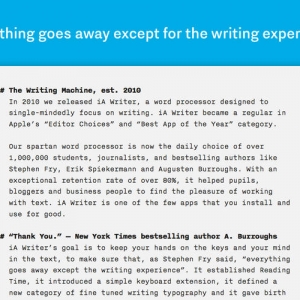 iA Writer for mac 2.1.3 – 无干扰的数字书写工具 最新绿化版