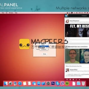 SocialPanel for mac 1.3.6 社交网络支持
