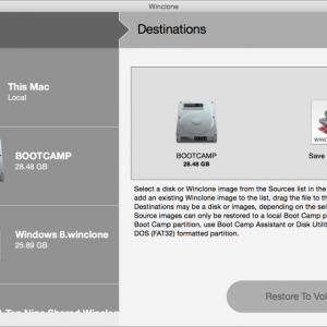 Winclone Pro for mac 5.4 双系统维护 boot Camp分区迁移 支持win10 OS X10.11