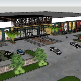 Sketchupͼʦڹ㳡ģ067