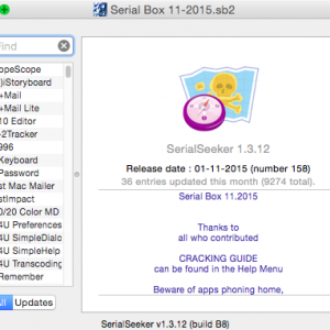 Serial Box for Mac 11-2015 序列号大全库