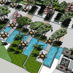 Sketchupͼʦڹ㳡ģ144