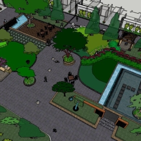 Sketchupͼʦڹ㳡ģ193