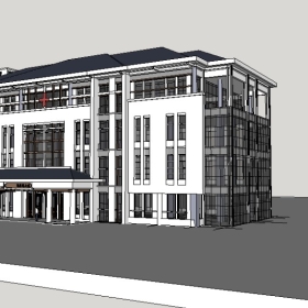 ��ͼ��ʦSketchup������ģ��20221115����ҽԺ����005