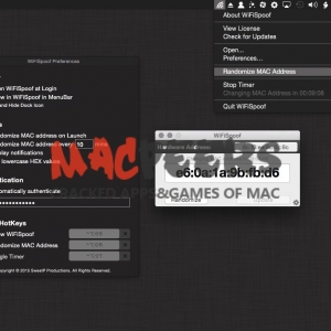 WiFiSpoof for mac 2.3.2 更改无线MAC地址的工具