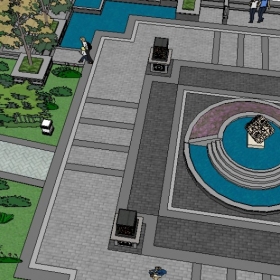 Sketchupͼʦڹ㳡ģ088