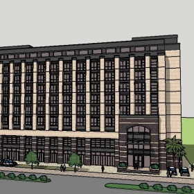 Sketchup�칫����ĳ�칫¥���405