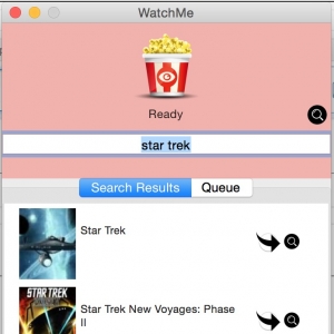 WatchMe for mac 1.3.4 快速搜索最流行节目