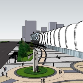 Sketchupͼʦڹ㳡ģ138