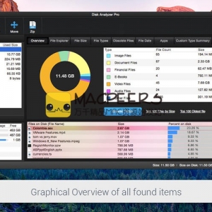 Disk Analyzer Pro for Mac 1.5.0 磁盘分析工具