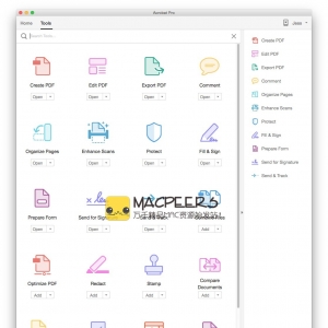 Adobe Acrobat Pro DC for Mac 2015.016.20045 最好的PDF解决方案