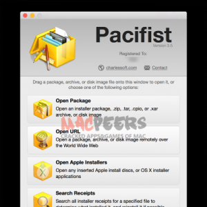 Pacifist for mac 3.5.8 软件安装包提取工具 最新绿化版 支持10.11