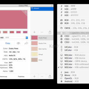 Colors PRO for mac 1.5 调色板 配色工具