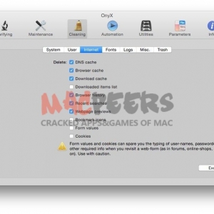 OnyX 3.1.7 for OS X 10.11 El Capitan 维护和优化工具