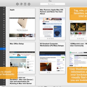 Pins for mac 2.0.4 – 超美观书签管理器 绿化 免费下载