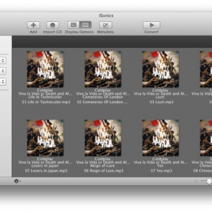 iSonics 1.8.1 Mac 音乐格式转换工具