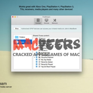 FireStream for mac 1.22 最先进的UPnP/ DLNA媒体服务器