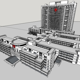 ��ͼ��ʦSketchup������ģ��20221115����ҽԺȫģ003