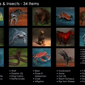 Smith Micro Poser Pro for mac 11.0.4 绿化版 Mac 人物造型大师安装文件+素材7GB
