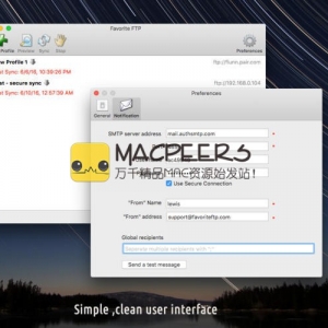 Favorite FTP for mac 2.7 FTP同步工具