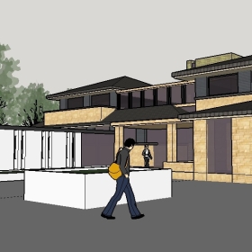 Sketchup�칫��������ͥԺʽ����425