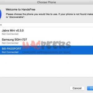 HandsFree for Mac 2.2 用Mac打电话发短信 最新绿化版