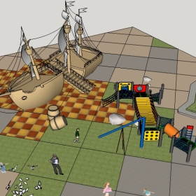 ��ͼ��ʦSketchup������ģ��20221115���¶�ͯ�������СƷ��ģ��233