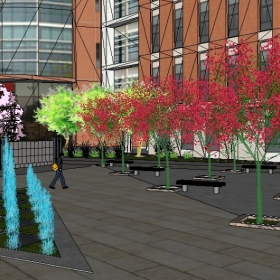 Sketchupͼʦڹ㳡ģ024