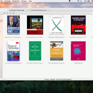 Clearview for mac 1.8 易用的标签式的电子书阅读器