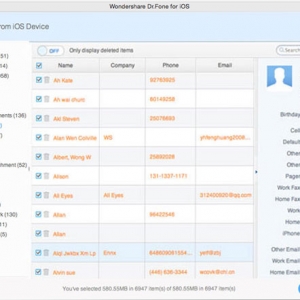 Wondershare Dr.Fone for mac 5.7.3 – 数据恢复软件 支持iPhone、iPad或iPod To ...