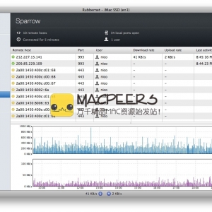 Rubbernet for mac 1.2 应用程序联网监控工具