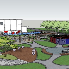 Sketchupͼʦڹ㳡ģ033