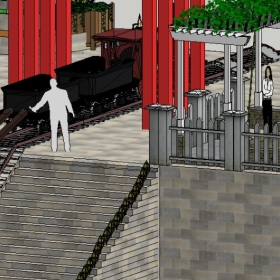 Sketchupͼʦڹ㳡ģ022