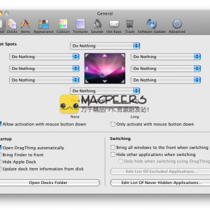 DragThing for mac 5.9.14 类似Dock的桌面快捷整理工具