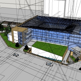 ��ͼ��ʦSketchup������ģ��20221115�����人��ѧͼ��ݽ������509