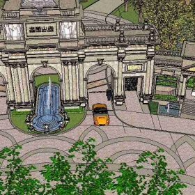 0207׷֪Sketchupģͳ߶ִ¹ŵ䳤߶