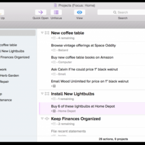Omnifocus Pro for mac 2.5.1 个人任务管理工具