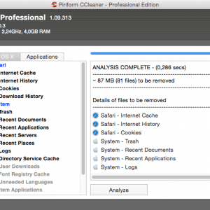 CCleaner Pro for mac 1.10.335 中文版 专业级清理工具 最新绿化版