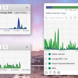 PeakHour for Mac 3.1.3 实时网络监控工具 可视化视图