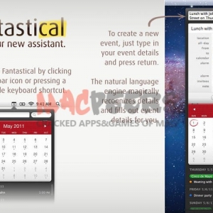 Fantastical for Mac 2.2.3 功能强大日历管理软件
