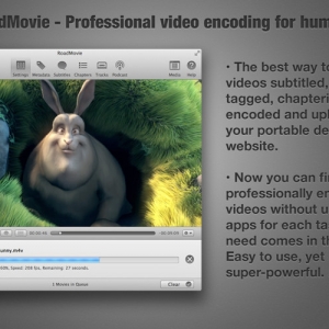 RoadMovie for mac 2.7.4 制作字幕 元数据标签 最新绿化版