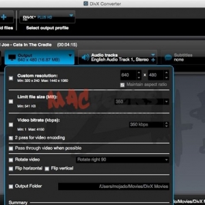 DivX Pro Plus for mac 10.5 DivX编解码器