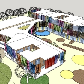 ��ͼ��ʦSketchup������ģ��20221115����һ���ִ���ɫϵ�׶�԰���575